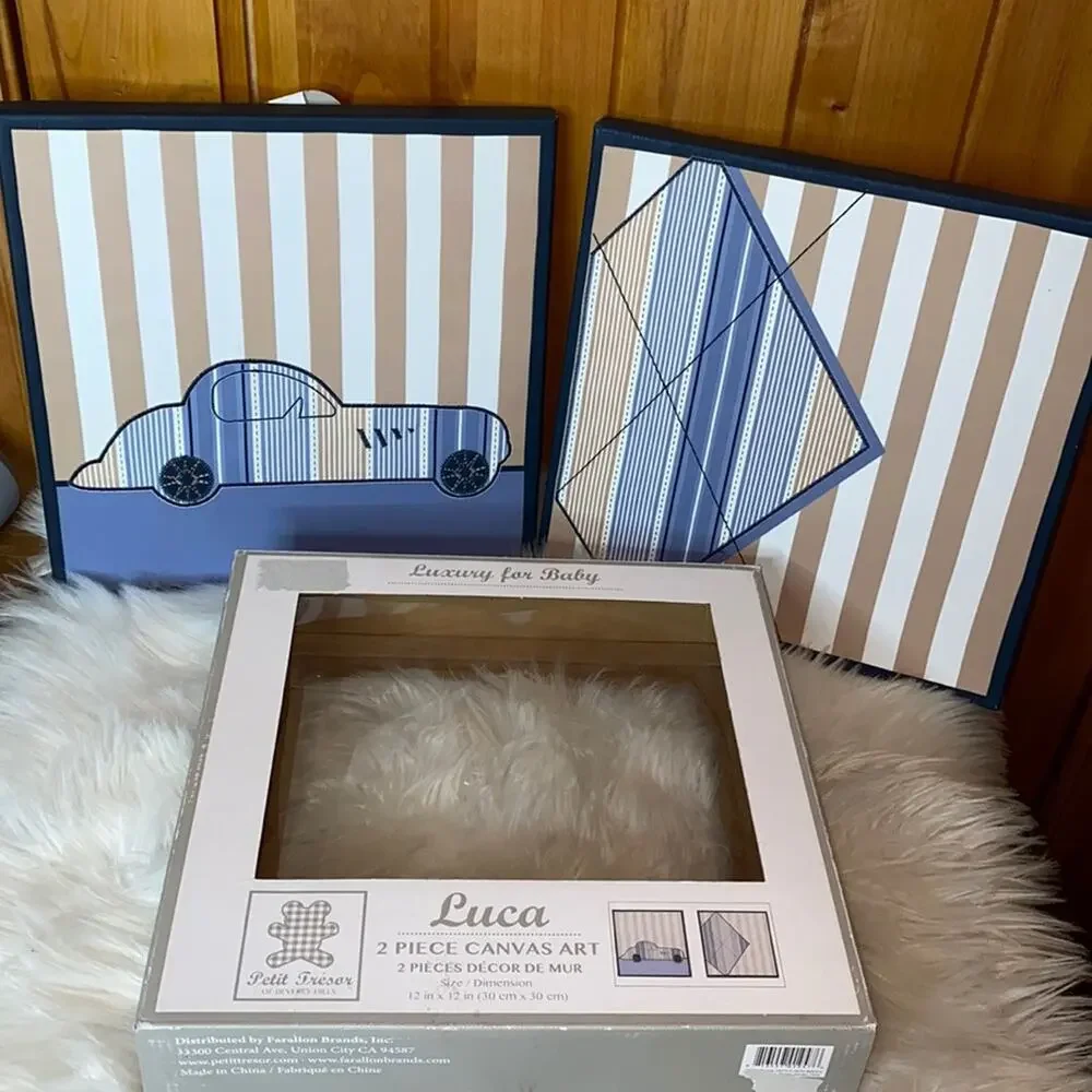 Petit Tresor Luca 2 Piece Canvas Art Set